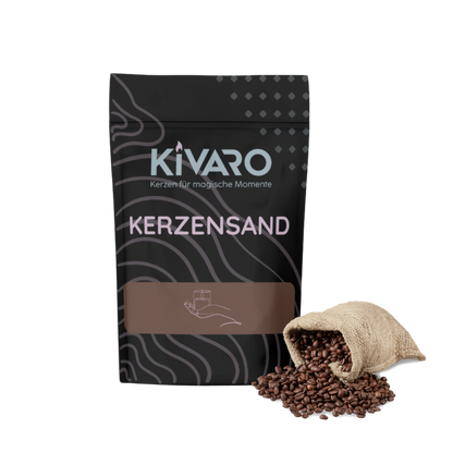 Kerzensand mit Duftaroma - Kaffee