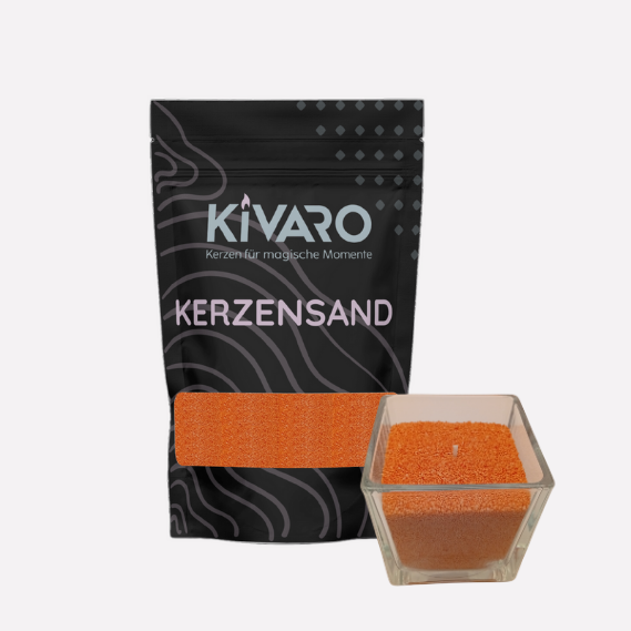 Kerzensand ohne Duft - Orange