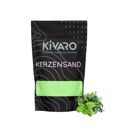 Kerzensand mit Duftaroma - Kräuter