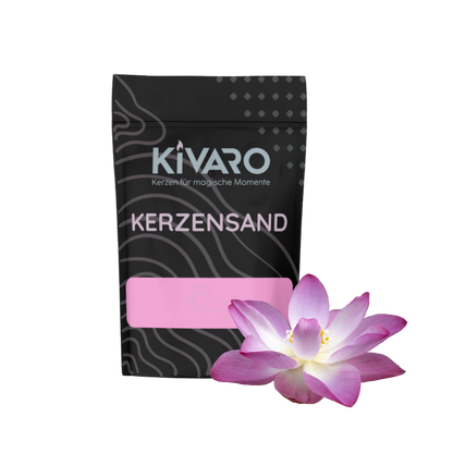 Kerzensand mit Duftaroma - Lotus