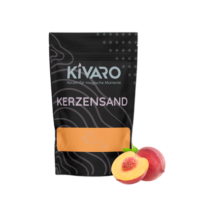 Kerzensand mit Duftaroma - Pfirsich