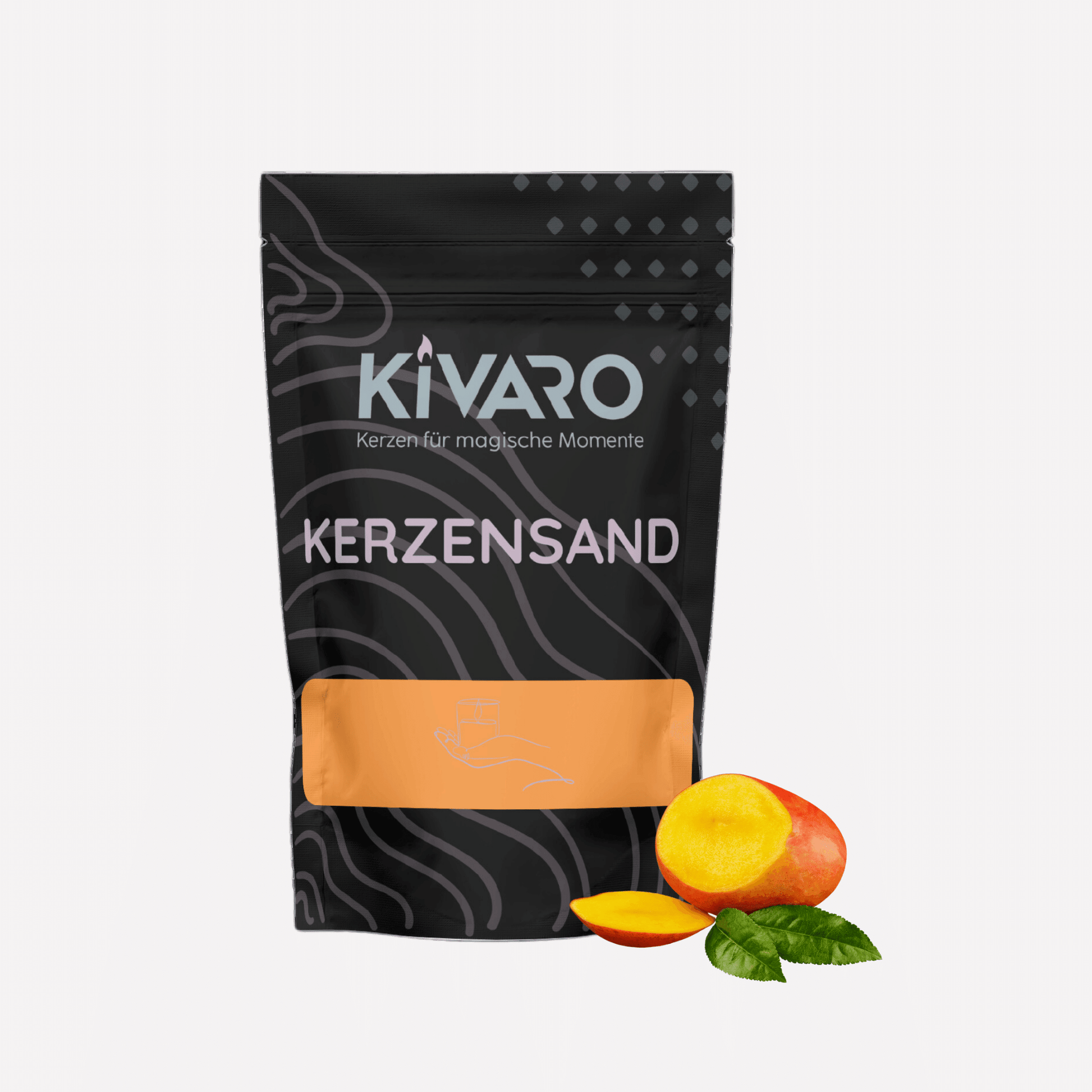 Kerzensand mit Duftaroma - Mango - Kivaro.ch